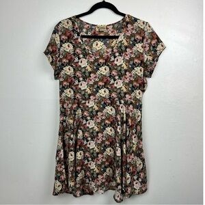 Show Me Your Mumu Floral Skater Dress Size L